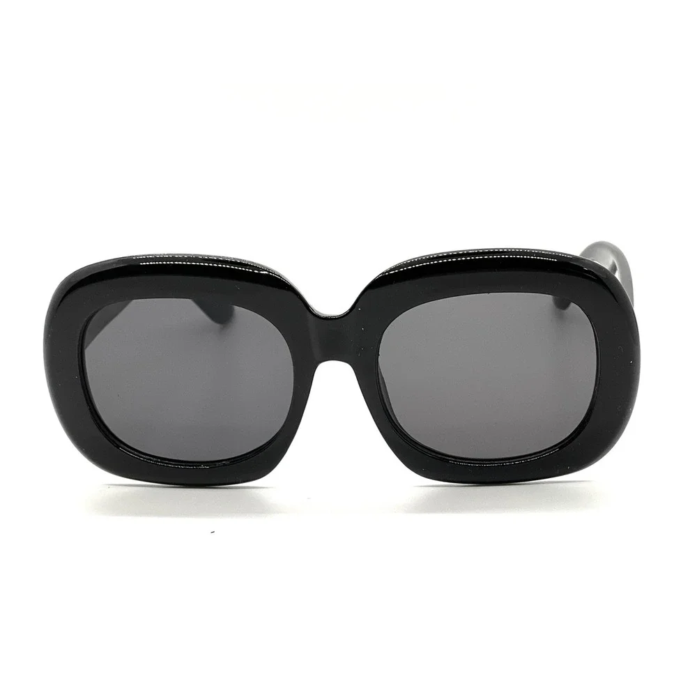 Kids Black Oversized Oval Sunglasses Fashion Fun Shades‎ UV Protection Girls New